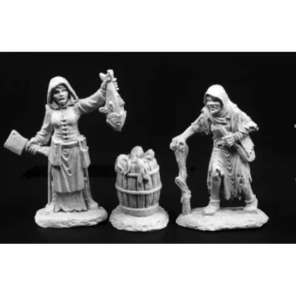 Townfolk of Dreadmere Fishwife & Crone 03789 Dark Heaven Legends - Your Source for Gaming Essentials Fashion