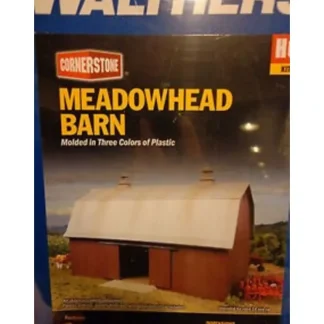Trains | Walthers 933-3330 HO Meadowhead Barn Kit - Your Source for Gaming Essentials