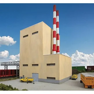 Trains | Walthers 933-3901 HO Recovery Boiler House Industrial Building Kit - Your Source for Gaming Essentials