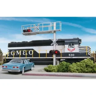 Trains | Walthers 949-4331 HO Single Lane Modern Cantilever Grade Crossing Signal - Your Source for Gaming Essentials