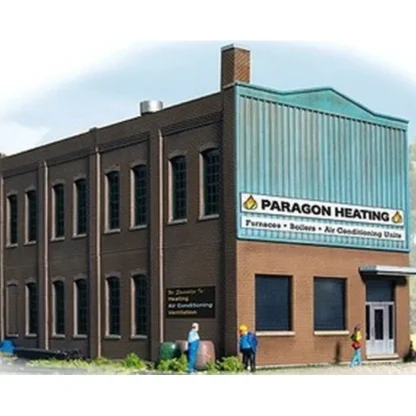 Trains | Walthers 933-3296 N Paragon Heating Modulars Modernized Building Front - Your Source for Gaming Essentials