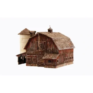 Trains | Woodland Scenics BR4932 N Built-&-Ready Old Weathered Barn Building W/LED - Your Source for Gaming Essentials