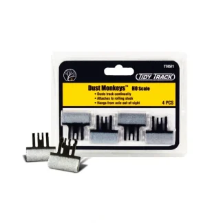 Trains | Woodland Scenics TT4571 HO Tidy Track Dust Monkeys - Your Source for Gaming Essentials